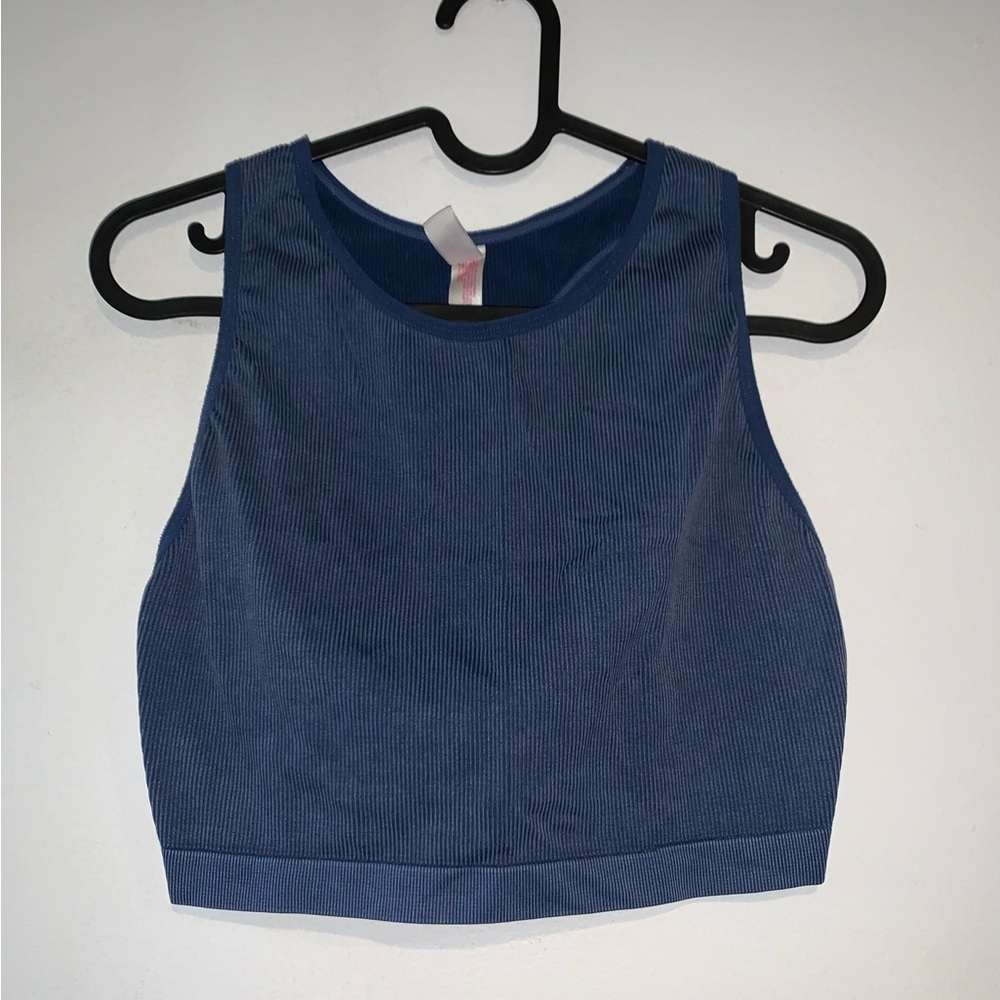 Blue Xhilaration Racerback Bralette